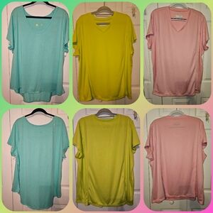 #367 Xersion Performance Quick Dry Womens  Workout Tops- SEE AVAILABILITY BELOW